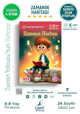 Zamanın Haritası - Çocuklar İçin Cesaret ve Öz Güven Temalı Macera Kitabı