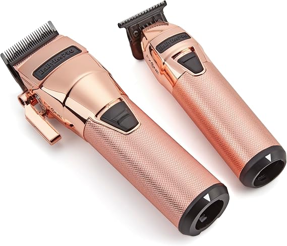 BaBylissPRO FXONE LimitedFX Rose Gold Tool Only Clipper + Trimmer Pre-Pack