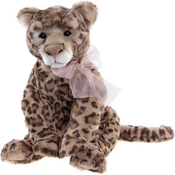 Charlie Bears 2024 Saunter | Zanzibar Leopard Plush Stuffed Animal | Bearhouse Collection Collectable for Kids and Adults