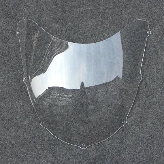 Motorcycle Windshield For Aprilia RS125 RS250 1996 1997 1998 Windscreen Black Clear FRTRGVUVXP(2)