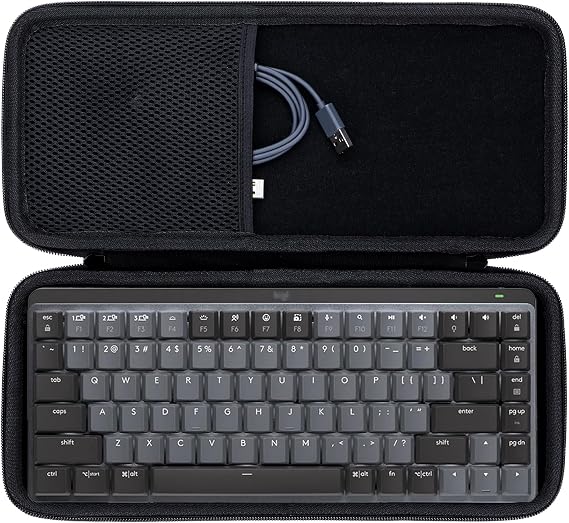 Lebakort Hard Case Compatible with Logitech MX Mechanical Mini Keyboard