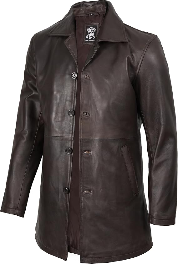 Decrum Men's Leather Jacket Men Leather Jacket (pack of 1)