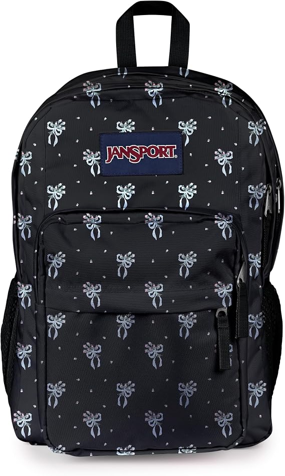 JANSPORT Unisex Big Day Pack Backpack (Pack of 1) Pastel Petal Black JANSPORT Big Day Pack Pastel Petal Black BACKPACK