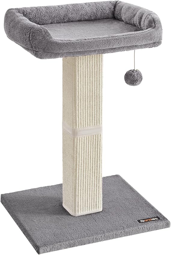 Feandrea Cat Scratching Post, 28 Inches, Sisal Scratcher