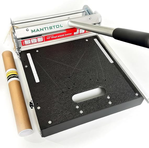13" Pro Rigid Vinyl Floor Cut with 13" Replacement Blade - Twice the Time! Cuts SPC/LVT/WPC up to 9mm. Instant Angle Cuts 15/22.5/30/45. No Measurement! No Guesswork!