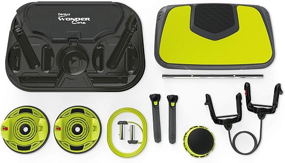 Wonder Core Genius 10-in-1 All round Training At Home Workout System - 100 Different Exercises and Personal Training App - Fitness Interactive Game - Easy Construction - Ideal for Any Fitness Level