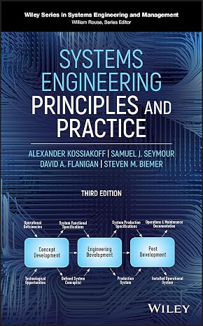 Systems Engineering Principles and Practice: 1