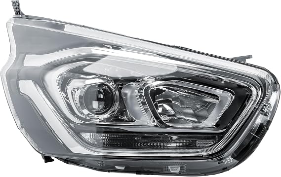 Replacement Driver Right Side O/S Headlight Head Lamp with Projector Electric Adjustment for Ford Transit Tourneo Custom 2020-2023