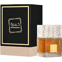 Lattafa KHAMRAH Mens Perfume 100ml Rich Long-lasting Arabian Style Spicy & Khamrah Fragrance Long Lasting Perfume Gift Box Khamrah Fragrance