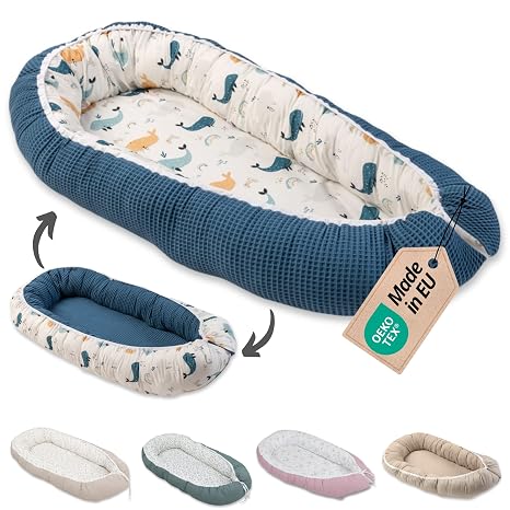 Ullenboom Baby Nest - Ideal for Newborns - Oeko-Tex Certified