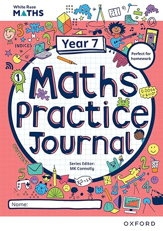 White Rose Maths Practice Journals Year 7 Workbook: Single Copy
