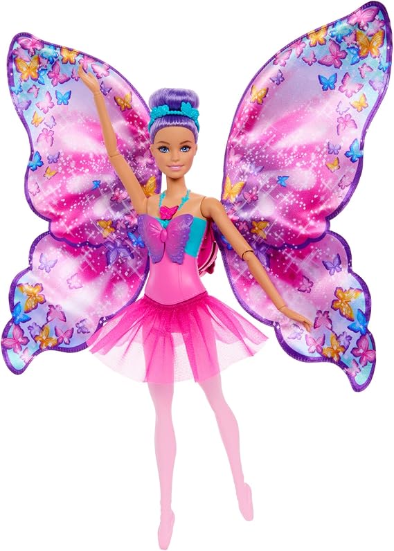 Barbie Dance and Flutter 2-In-1 Doll
