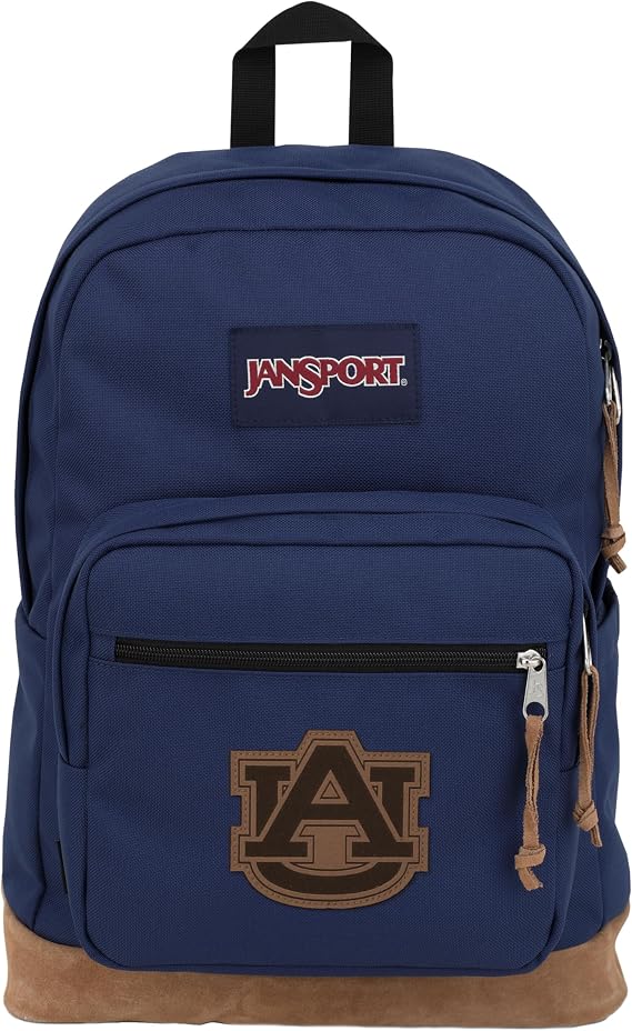 JanSport NCAA公式ライセンスバックパック、パッド入り15インチラップトップスリーブ付き右パック、丈夫で広々としたコンピューターバッグ