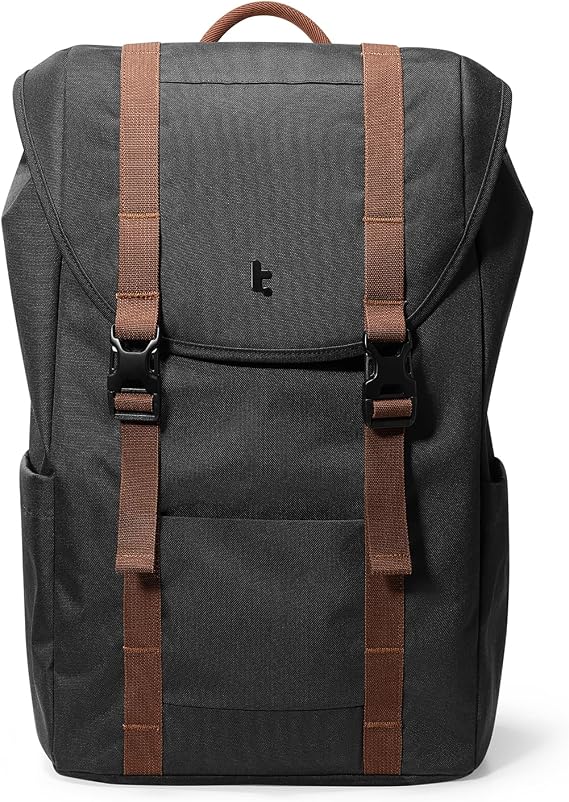 tomtoc 22L Flap Laptop Sırt Çantası, Hafif, Suya Dayanıklı Günlük Sırt Çantası