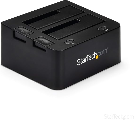 StarTech Dual-Bay USB 3.0 SATA/IDE 2.5/3.5in Dock, 5Gbps (UNIDOCKU33)