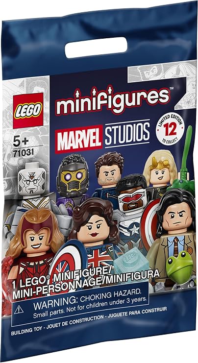LEGO Minifigures Marvel Studios 71031 Building Kit; an Awesome Gift for Fans of Super Hero Building Toys; New 2021 (1 of 12 to Collect)