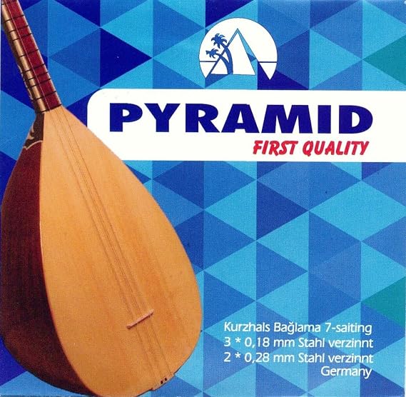 Pyramid Premium Kalite Kısa Sap Bağlama Teli 0.18 mm