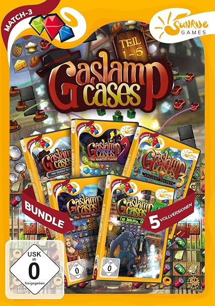Gaslamp Cases Bundle (Teile 1-5)