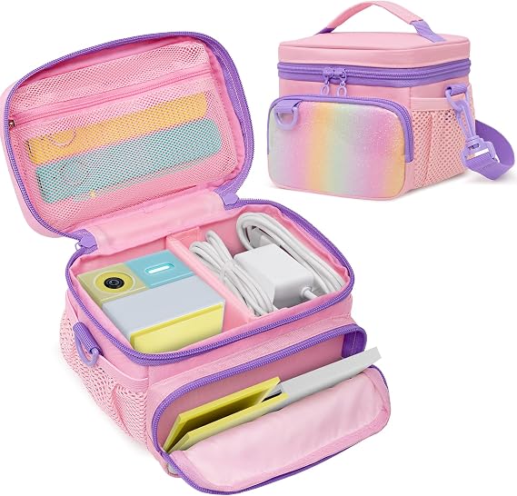 LoDrid Carrying Case Compatible with Nex Playground Game System Pink