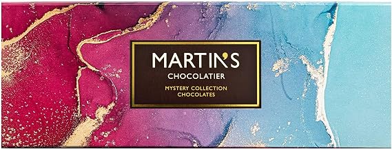 Martins Chocolatier 'Mystery Box' Chocolate Selection Box | 27 Assorted Belgian Chocolates | Luxury Chocolates, Including Pralines, Truffles & Ganaches (340g)