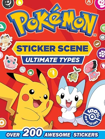 PokÉmon Ultimate Types Sticker Scene