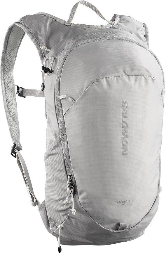 Salomon TRAILBLAZER 10 Versatile Hiking Daypack - Superior Fabrics, Easy Access Main Compartment, Stretch Side Pockets, Ultra-Comfy Harness