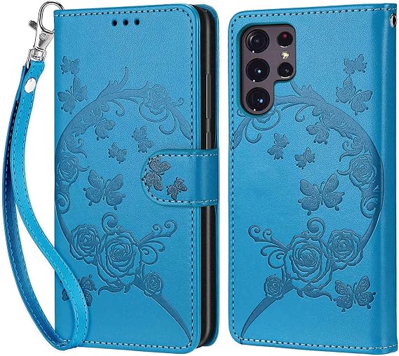 Mobile Phone Case for Samsung Galaxy S22 Ultra Blue