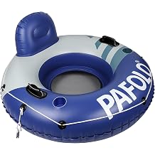 'River Tubes for Floating Heavy Duty, Pool Float Adult, 45'' Inflatable Float Tube for Beach Lake Rafting, River Floats with Mesh Bottom'