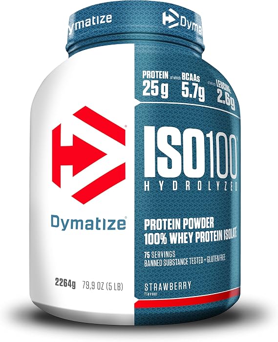 Dymatize ISO100 Hydrolyzed Çilek Aromalı 2264gr