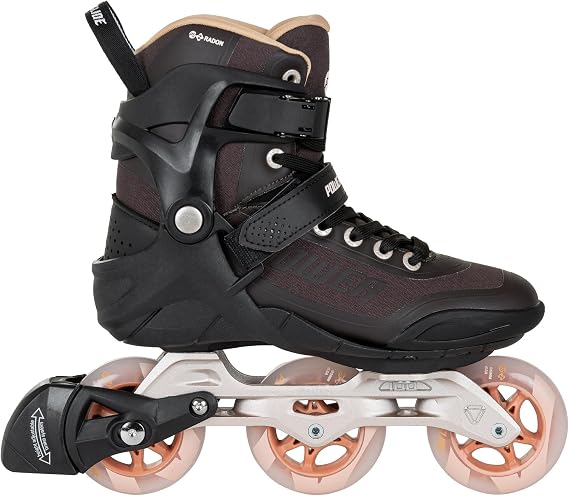 Powerslide Phuzion Radon Bronze 90 Inline Skates Fitness for Men and Women