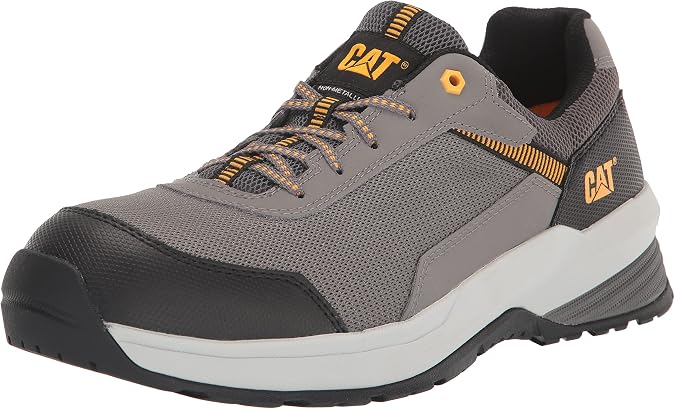 CAT Footwear メンズ ストリームライン 2.0 メッシュ コンポジットトゥ ワークシューズ