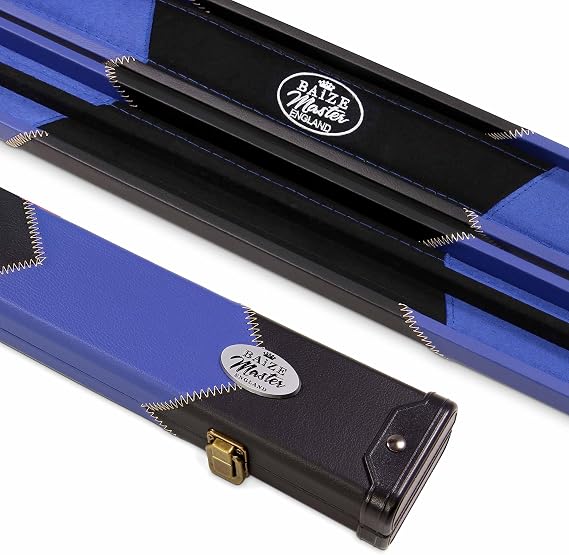 2 Piece Deluxe Arrow Design Snooker & Pool Hard Cue Case