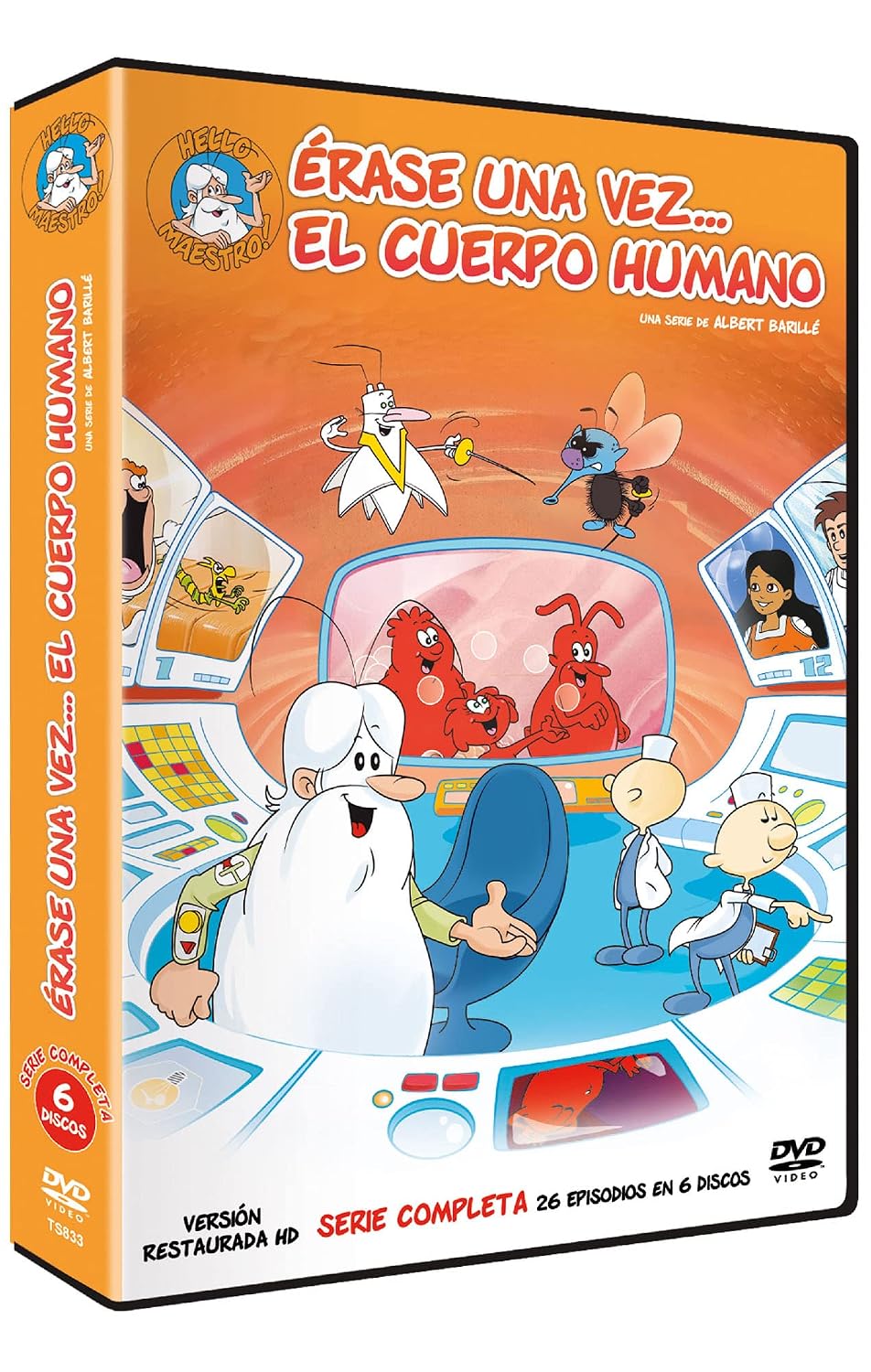 Érase Una Vez el Cuerpo Humano (6 DVDs) Edición Sencilla Il Était Une Fois… La Vie