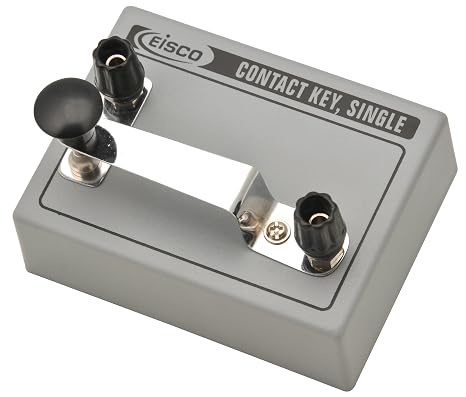Eisco Labs Contact Key, Telegraphing/Morse Code, Single by EISCO