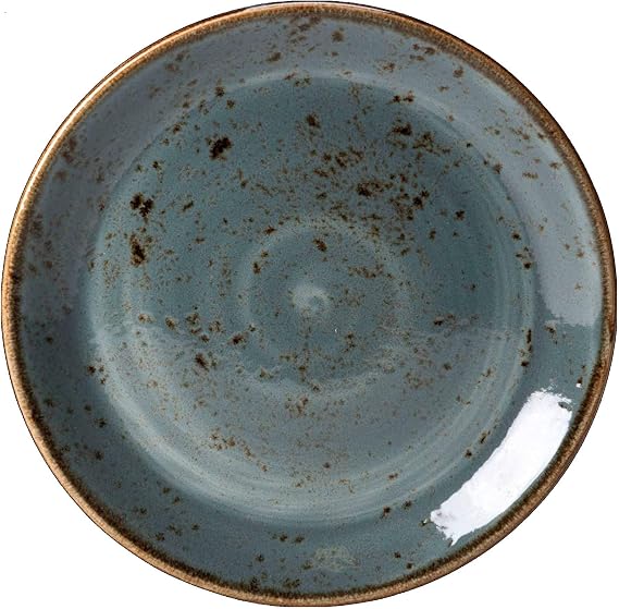 Steelite Craft Coupe Plate Blue 8" / 20.25cm, Single