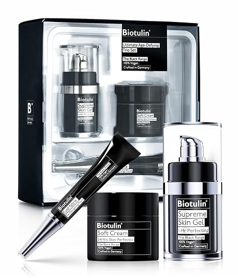 Biotulin - Ultimate Age-Defying Trio Set - Supreme Skin Gel 15ml Soft Cream 50ml & EyeMatrix 15ml - Moisturising Anti-Wrinkle Care for Face and Eyes - Smooth Hydrated Skin