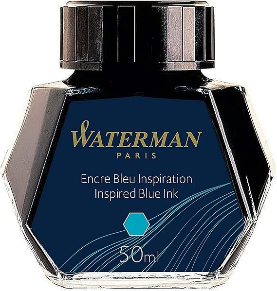 Waterman Şişe Mürekkep 50 ml, Deniz Mavi - S0110810