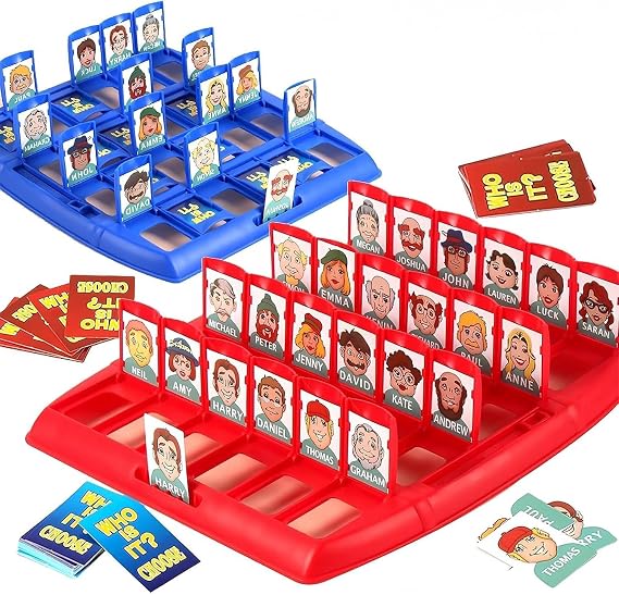 Guess Who Game, Board Game Guess Who, Classic 24 Holy Characters, Educational Family Game Night Toy, Fun Family Guessing Board Games, Party Games for 2 Players, For Children Over 4 Years Old