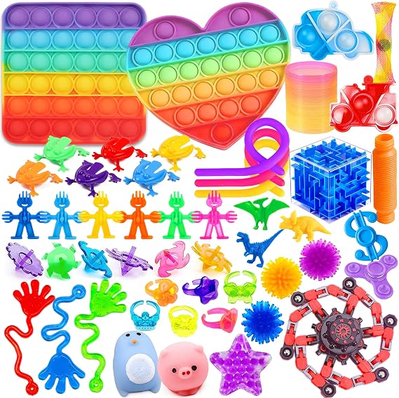 Chennyfun 50 Pcs Fidget Toys Set