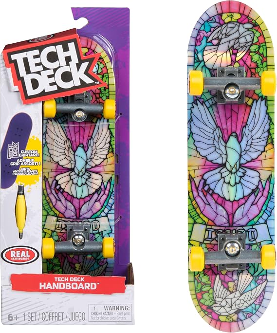 Tech Deck Real Skateboards Hand Board Authentic Mini Skateboards (Hand Use Only)