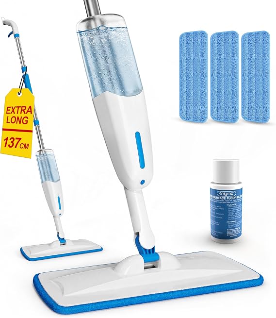 Enigma extra long 54" spray mop