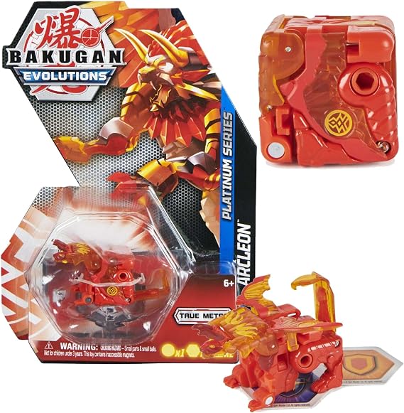 Bakugan Evolutions Platinum Pyrus Arcleon Figurine