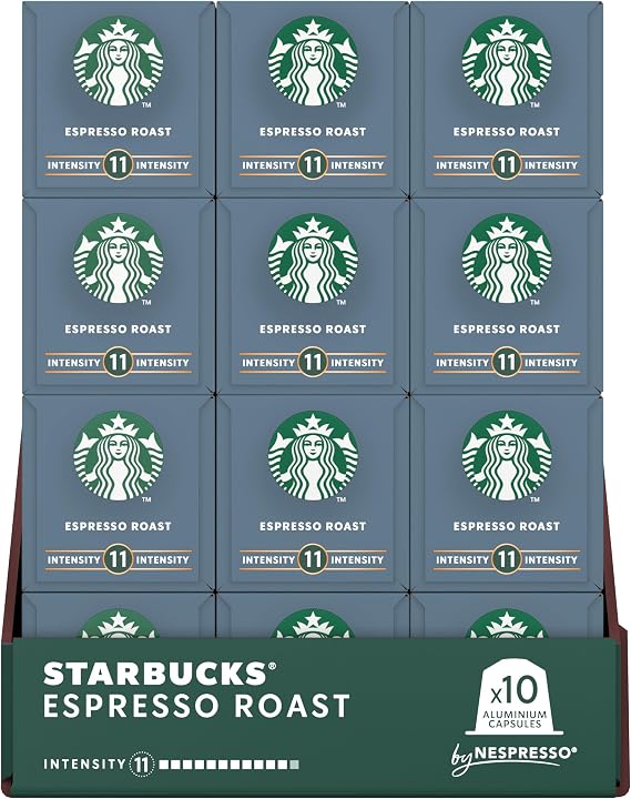 Starbucks By Nespresso Dark Espresso Roast Kapsül Kahve 12 X 10 Adet