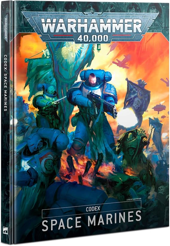 Games Workshop Warhammer 40k - Codex V.9 Space Marines (En)