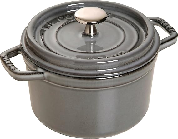 Staub La Cocotte Döküm Tencere, Grafit Gri