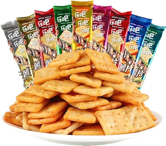 Mckona - Square Potato Chips - Extra Crispy [9 Flavors] - Lightweight Snack for Office/Travel - Party Snacks (Original)