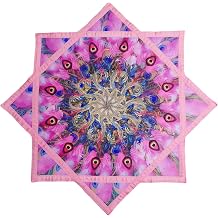 Flow Star UV Glow Dual Sided Print Solar & Light Charging Dapo Star Fly Toy Beginners Juggling Toy Pink (R06-style7)