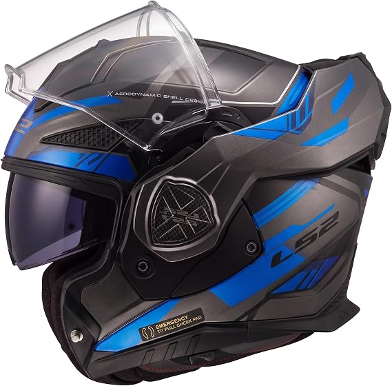 ADVANT-X MODULAR FLIP-FRONT MOTORCYCLE HELMET 180º Rotating ls2 FF901 ECE22.06 Dual Visor Motorcycle Full Face Touring Helmets