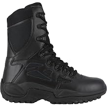 Reebok Men's Rapid Response 8-Inch Zip Boots-Tan, Black, Size 9 UK(43 EU)