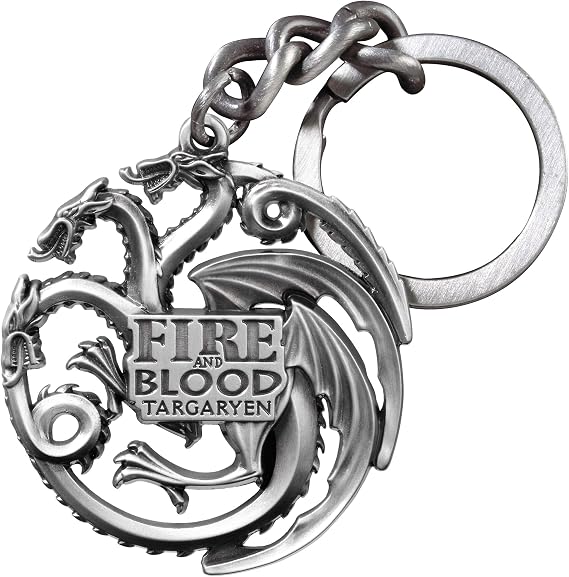 Game of Thrones Targaryen Dragon DieCast Keychain XT0046